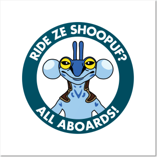 Hypello: Ride Ze Shoopuf? All Aboards! Posters and Art